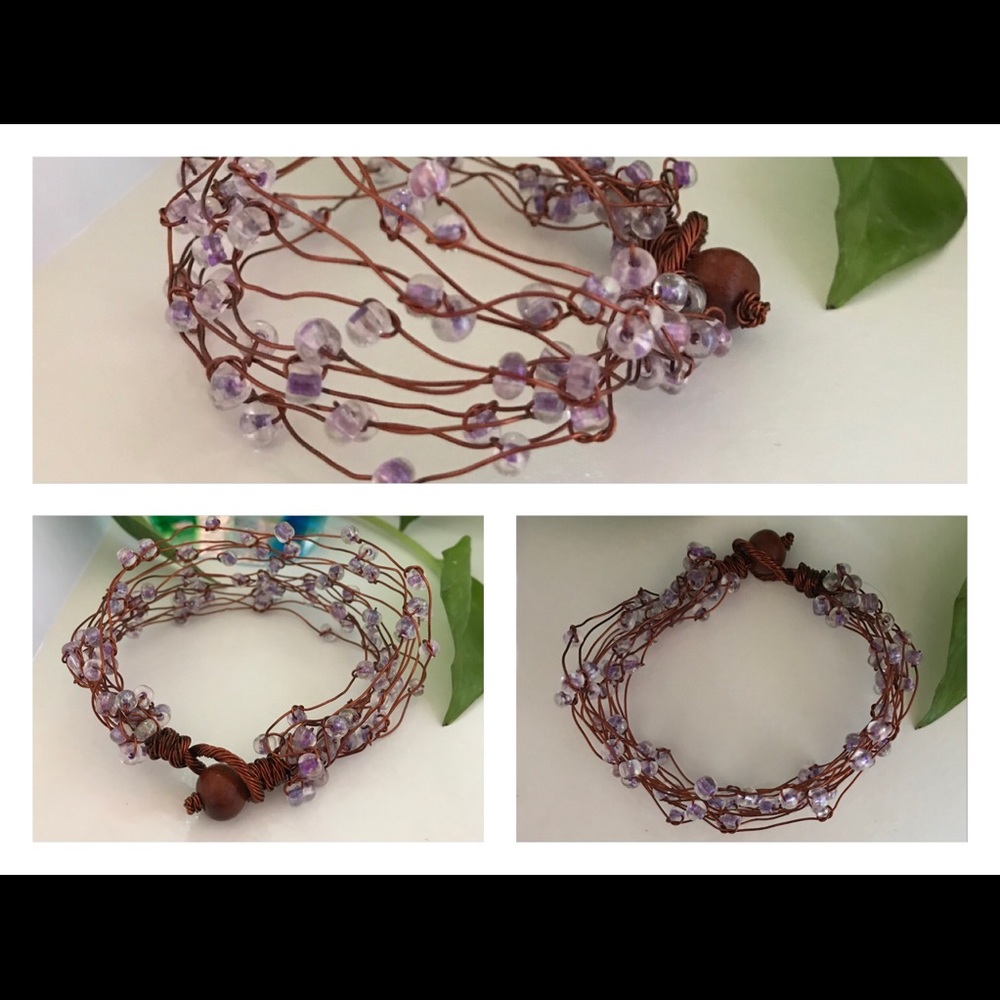 Funky wire bracelet - Picture 6 of 6